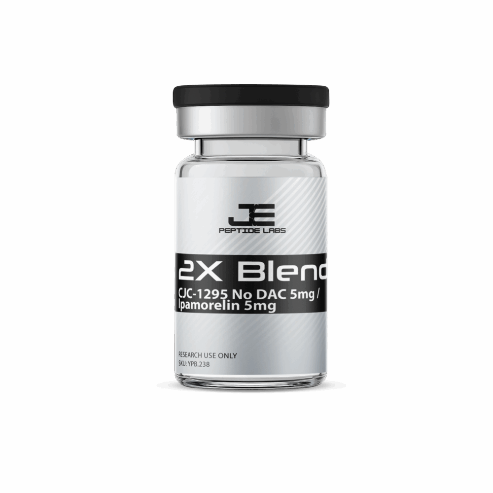 2X Blend CJC-1295 Without DAC (5mg) / Ipamorelin (5mg)